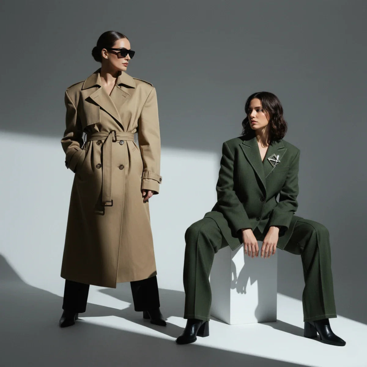 Trench Coats & Blazers