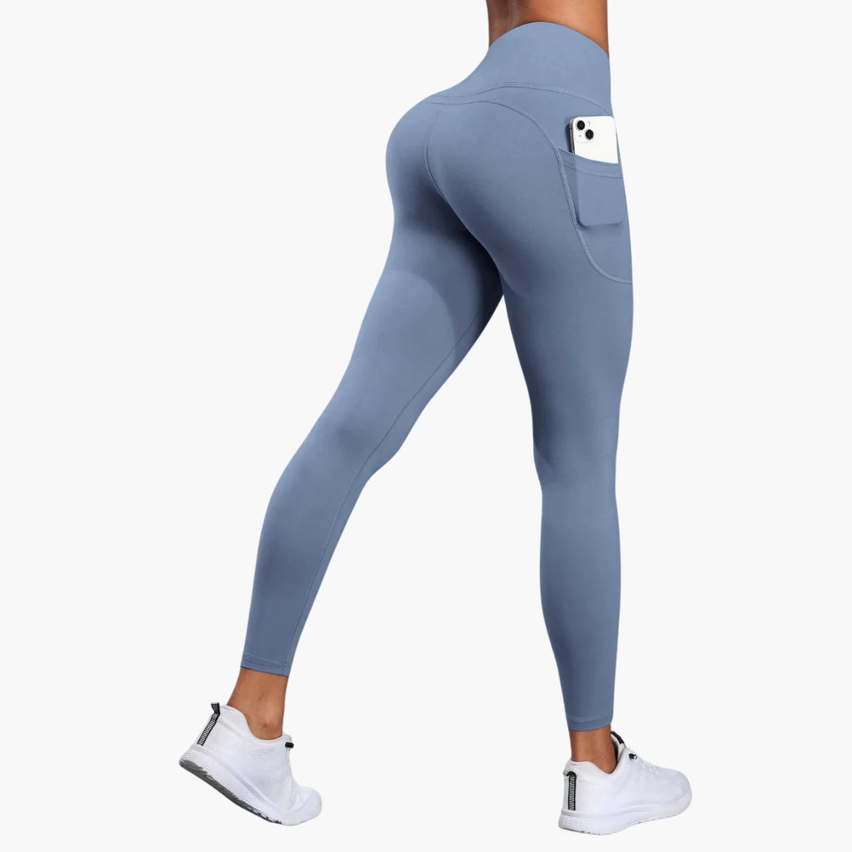 High-Waist Yoga Leggings with Pockets Premium