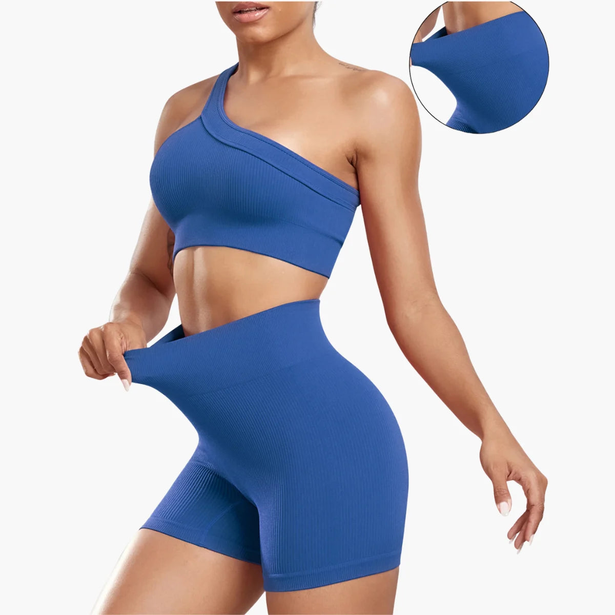 Seamless Ribbed Sports Set