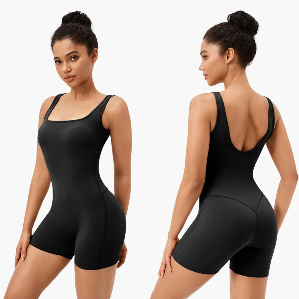 One-Piece Sleeveless Yoga Jumpsuit