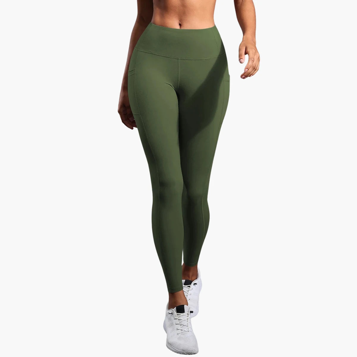 High-Waist Yoga Leggings with Pockets Premium