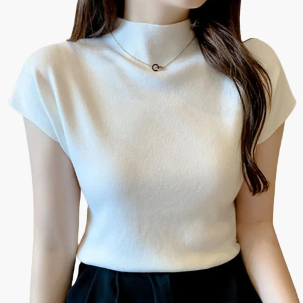 Minimal Turtleneck Top