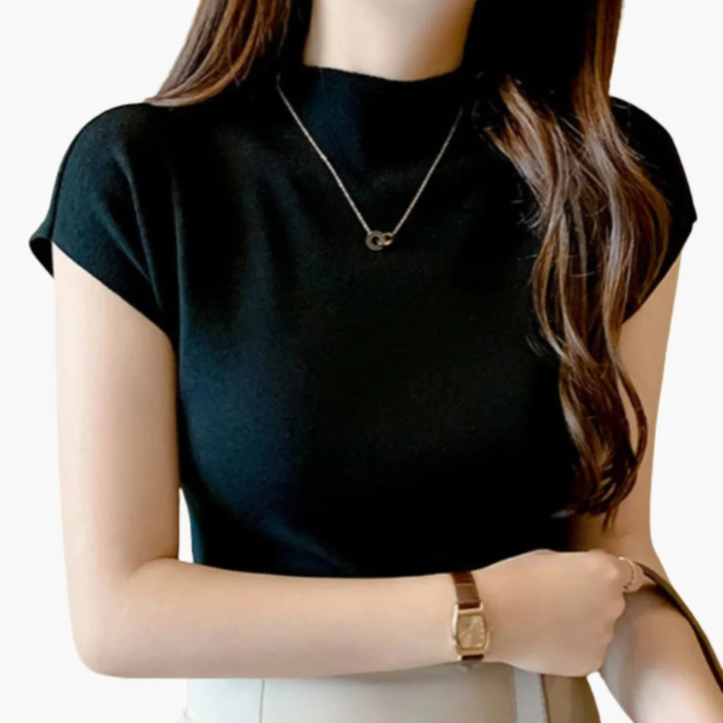 Minimal Turtleneck Top