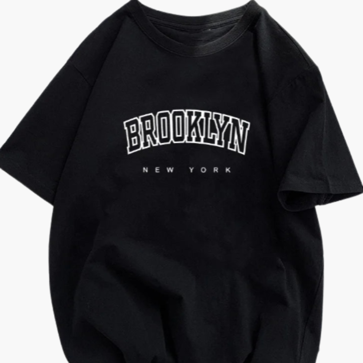 Brooklyn Letter Print Graphic Tee