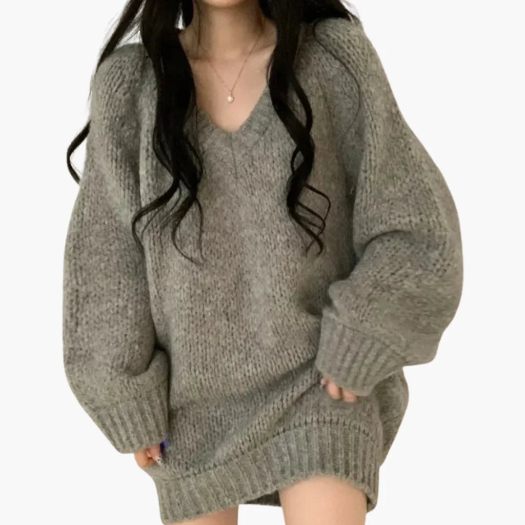 Loose Collar Sweater