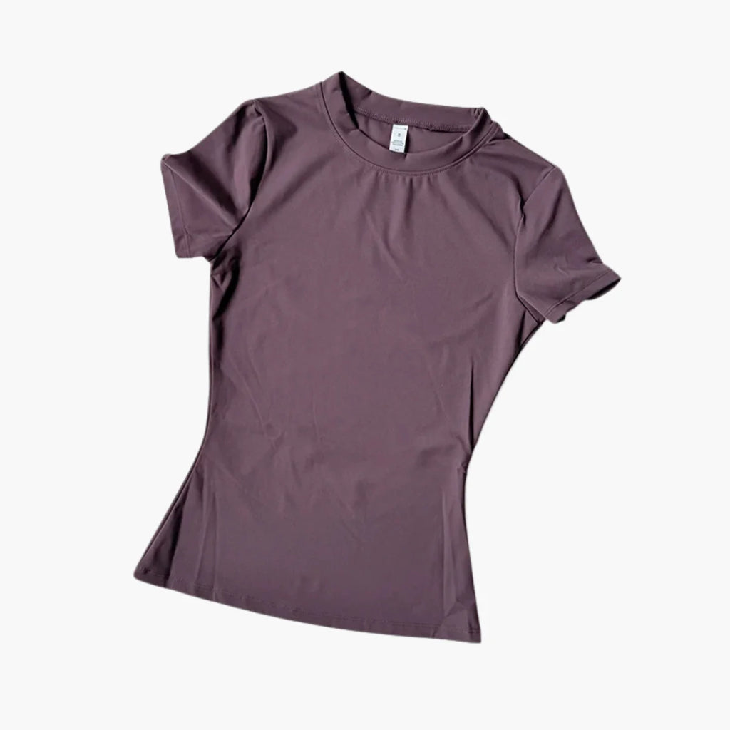Quick-Dry Yoga T-Shirt – Short Sleeve