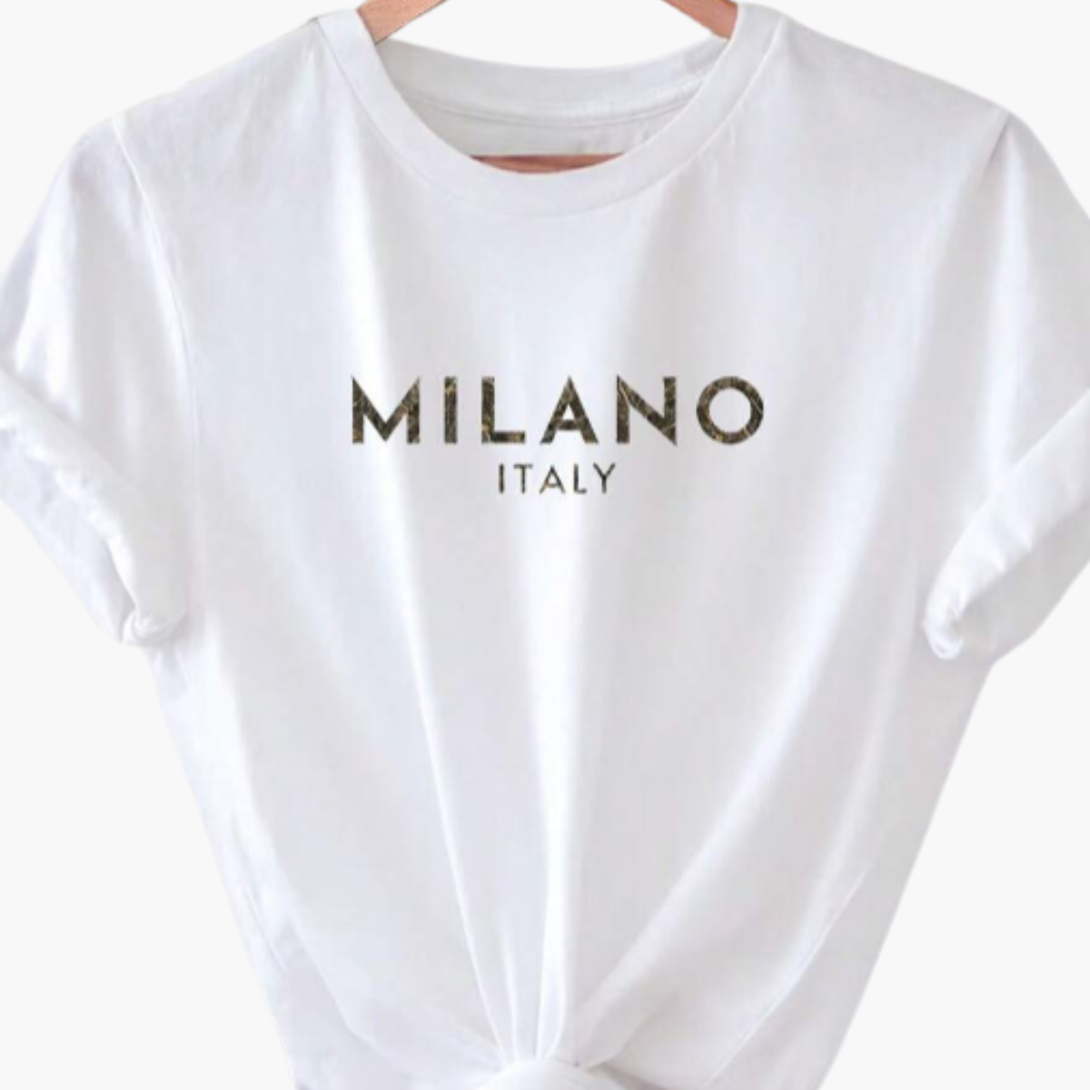 Graphic Letter Tee – Short Sleeve