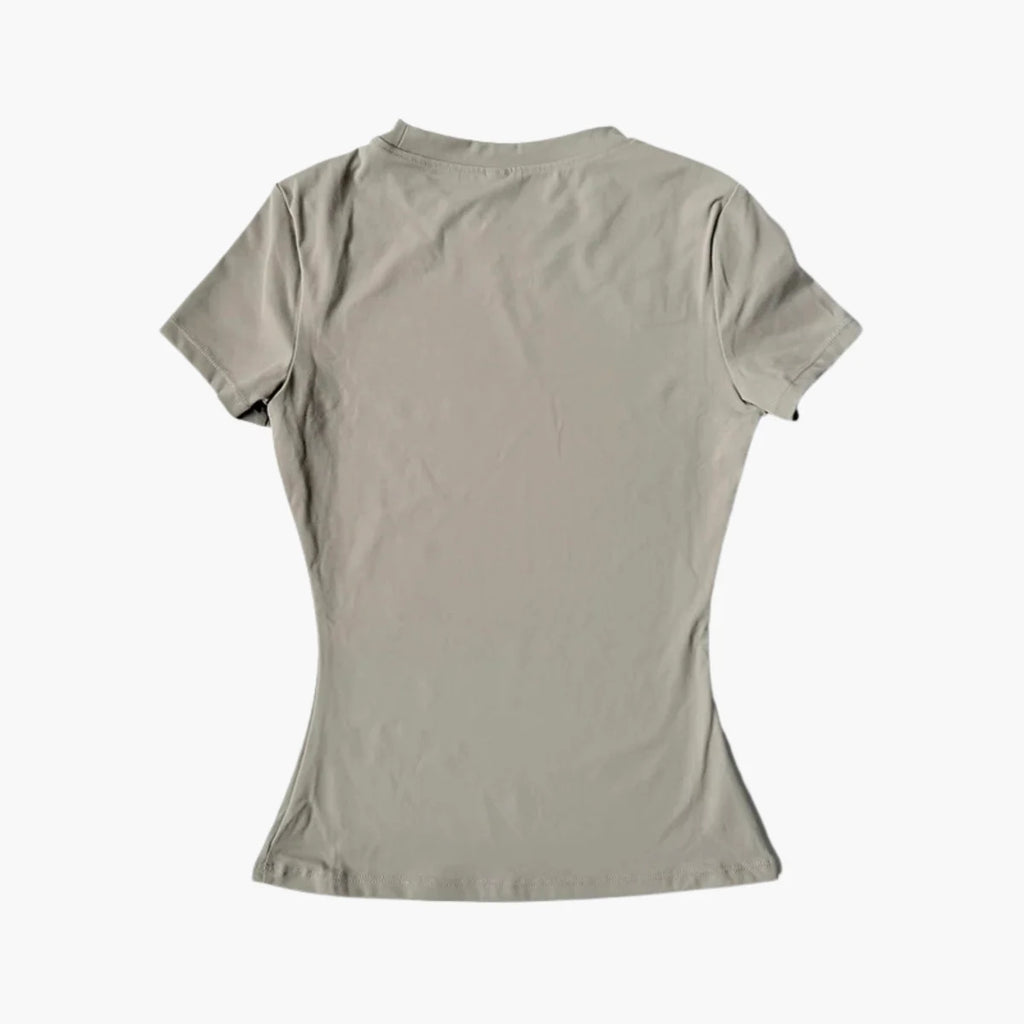 Quick-Dry Yoga T-Shirt – Short Sleeve