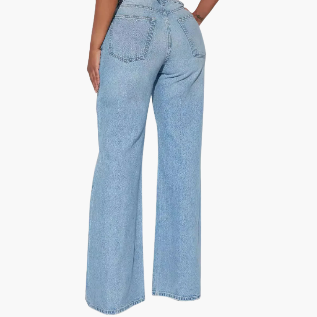 Vintage Wide-Leg High Waist Jeans
