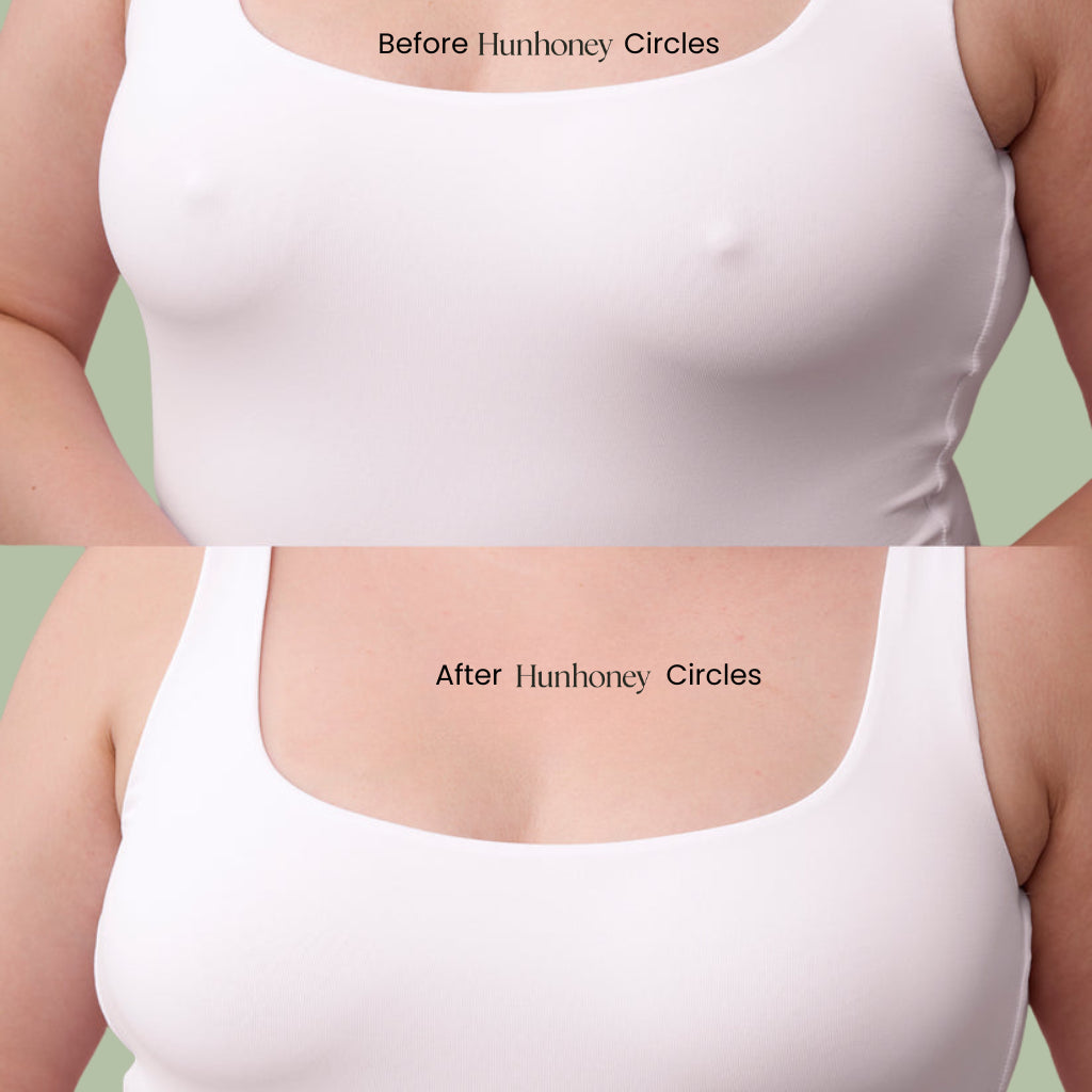 Seamless Push-Up Bra Inserts Circles