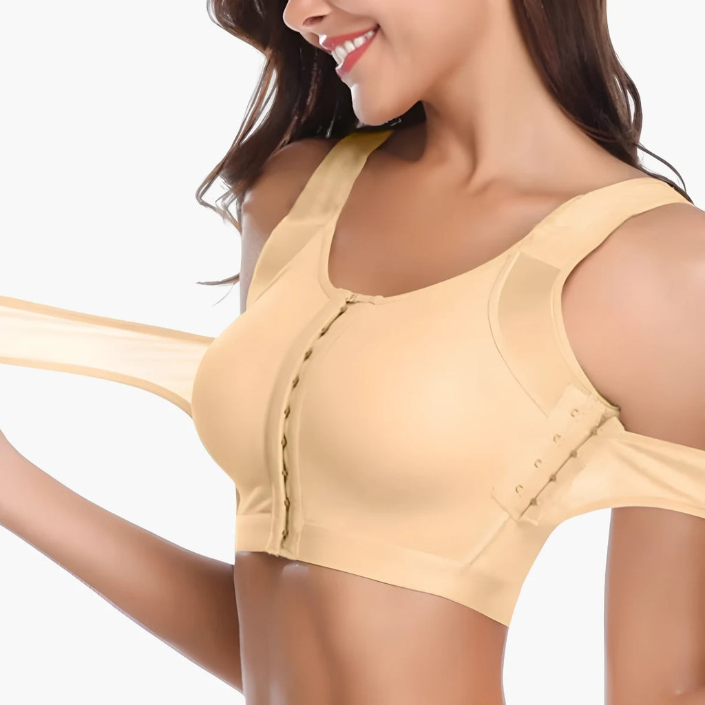 Front Closure Support Bra