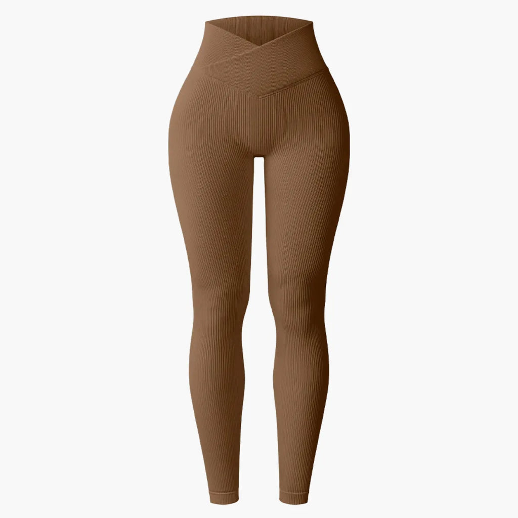 Seamless V-Waist Butt-Lifting Leggings