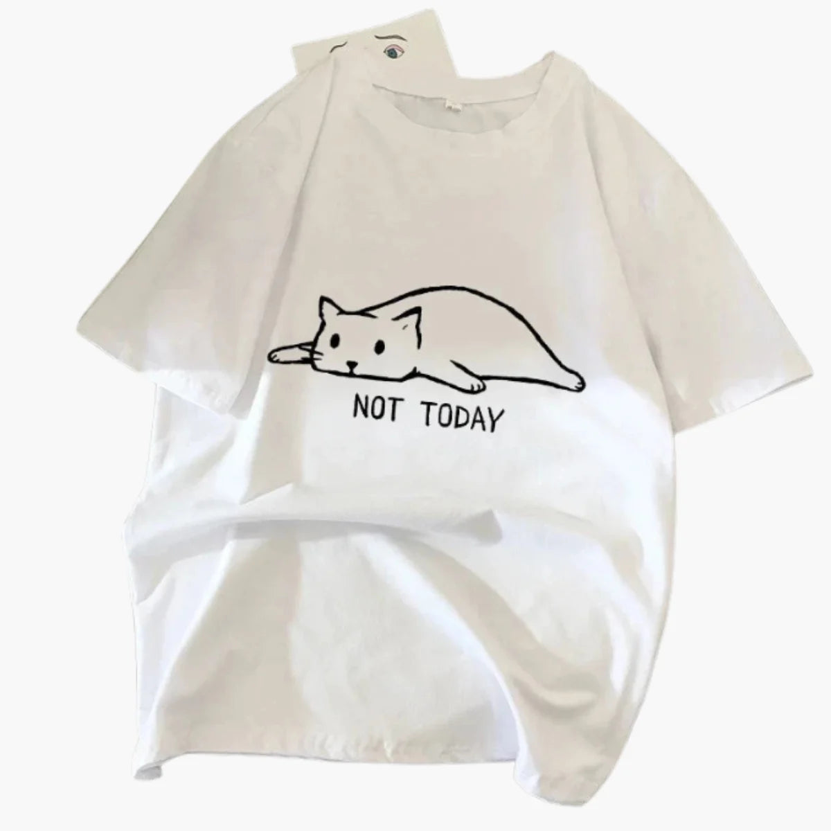 90s Vintage Cat Graphic T-Shirt