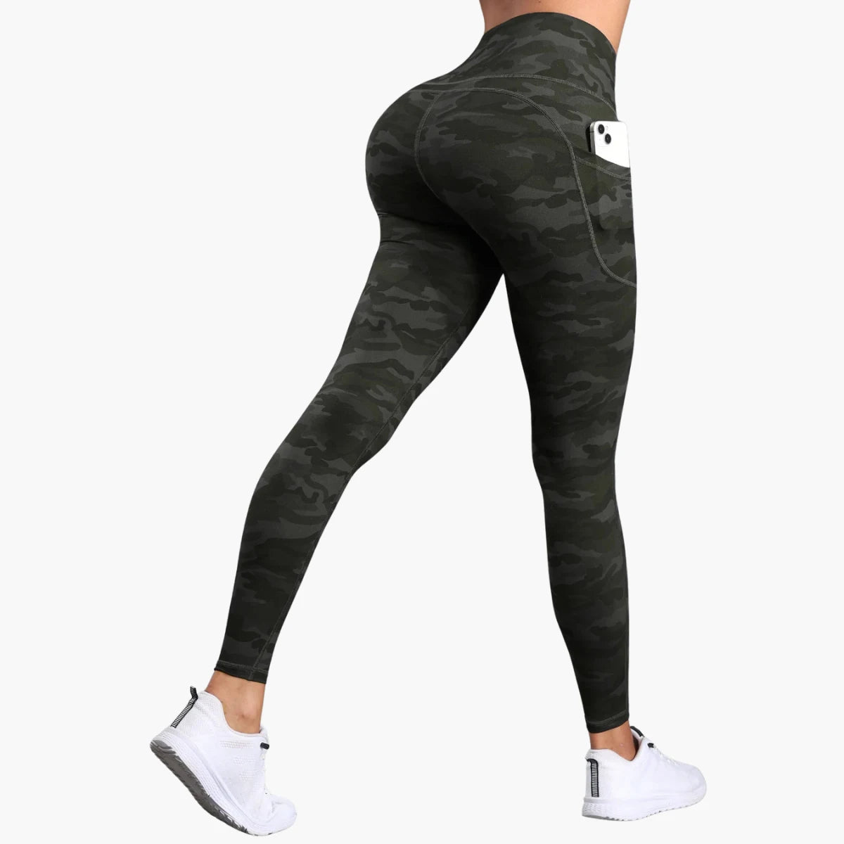 High-Waist Yoga Leggings with Pockets Premium