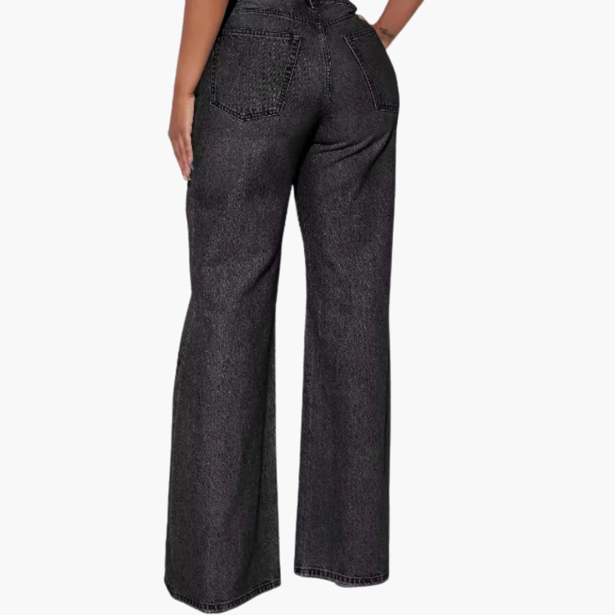 Vintage Wide-Leg High Waist Jeans