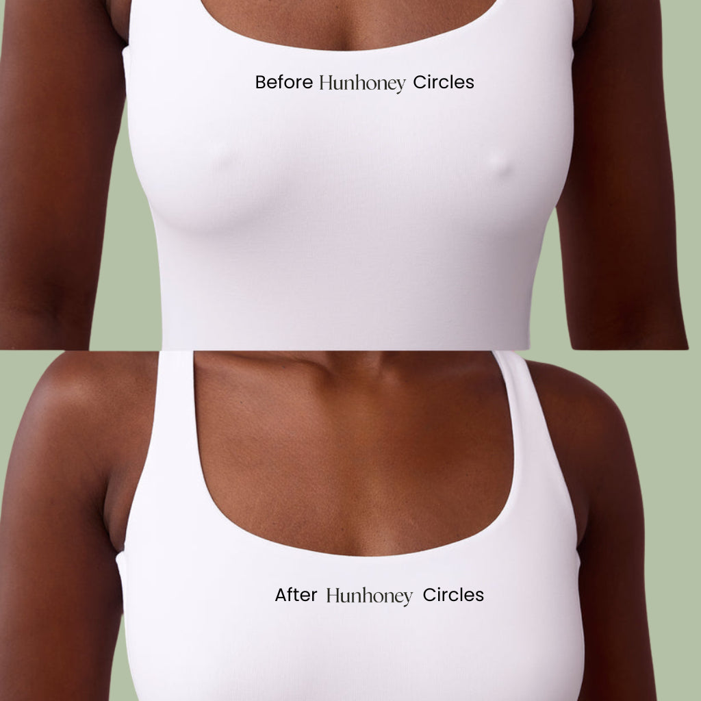 Seamless Push-Up Bra Inserts Circles