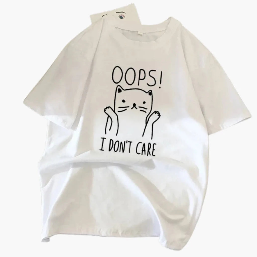 90s Vintage Cat Graphic T-Shirt