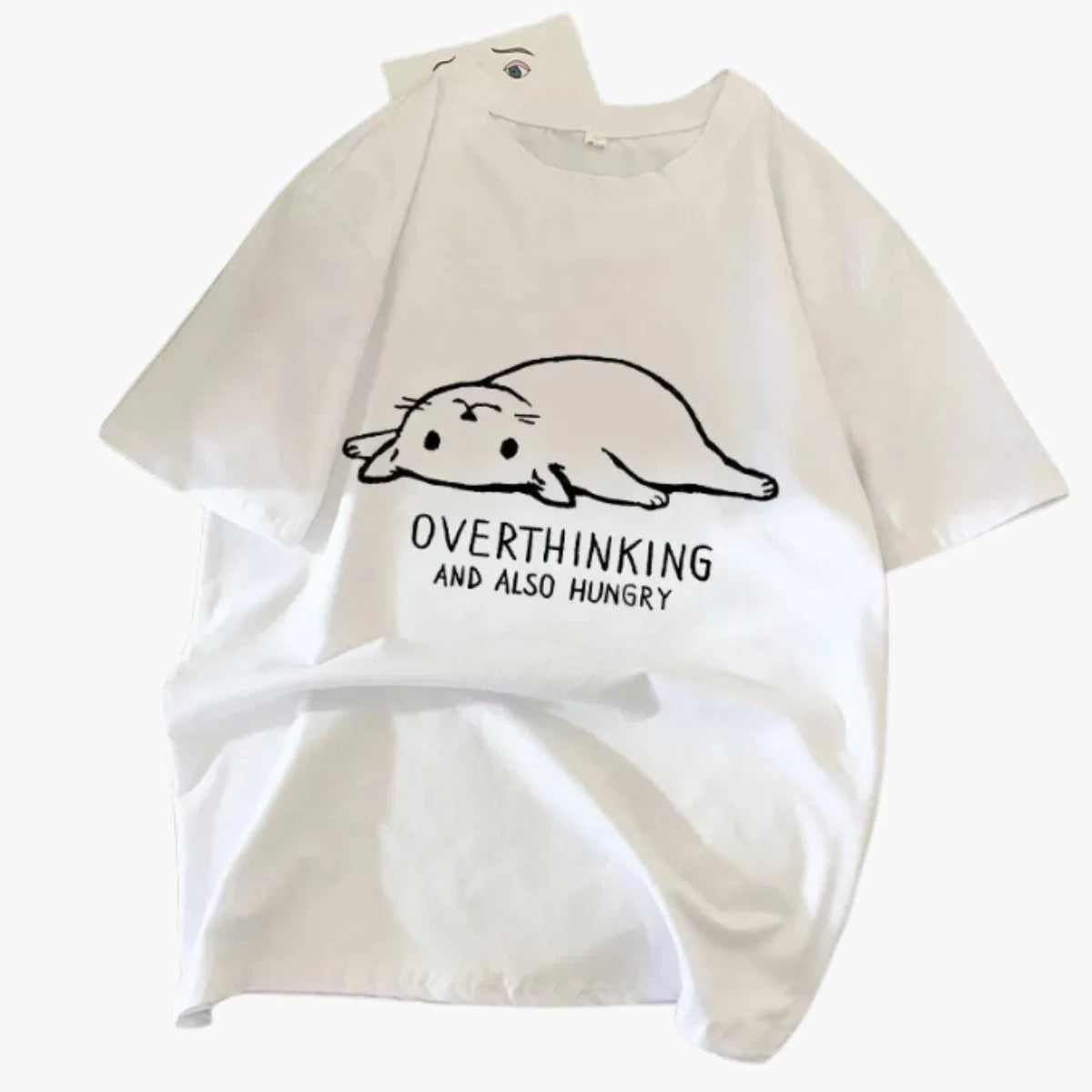 90s Vintage Cat Graphic T-Shirt