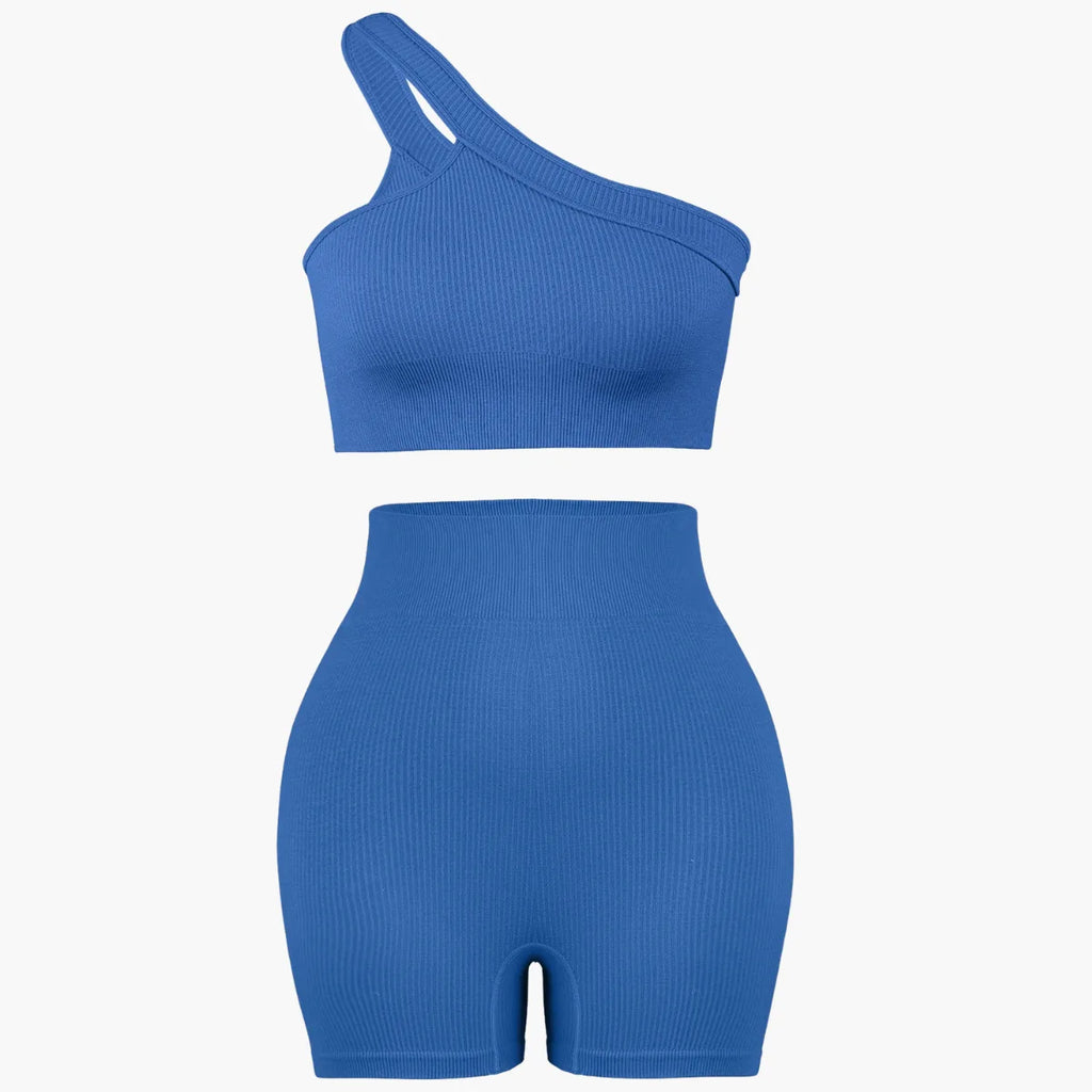 Seamless Ribbed Sports Set