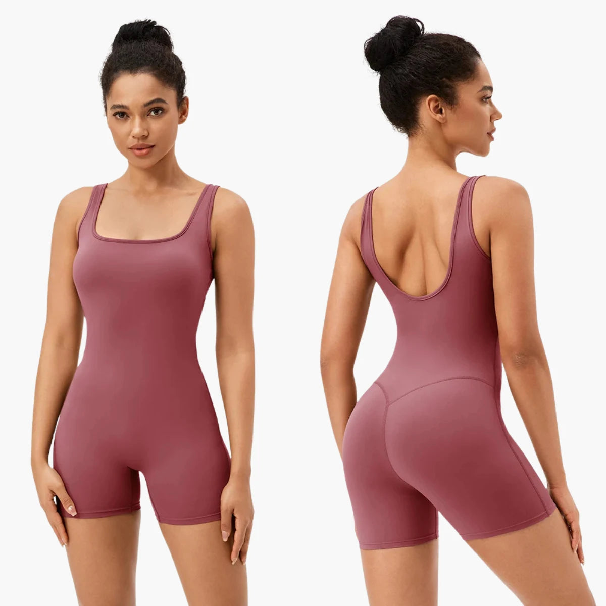 One-Piece Sleeveless Yoga Jumpsuit