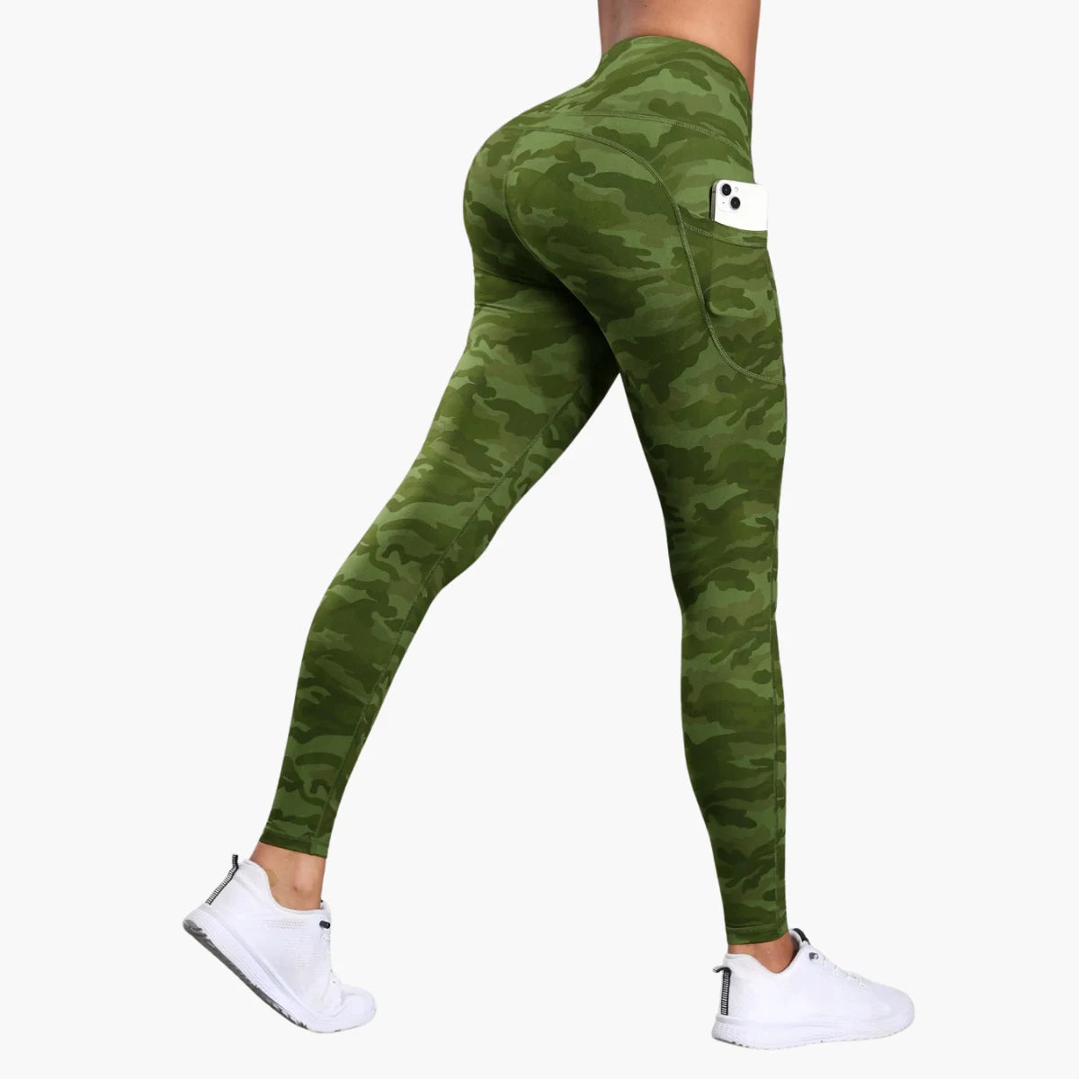 High-Waist Yoga Leggings with Pockets Premium