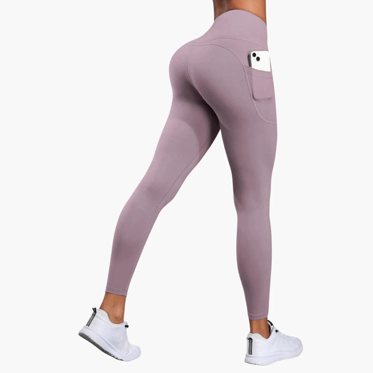 High-Waist Yoga Leggings with Pockets Premium