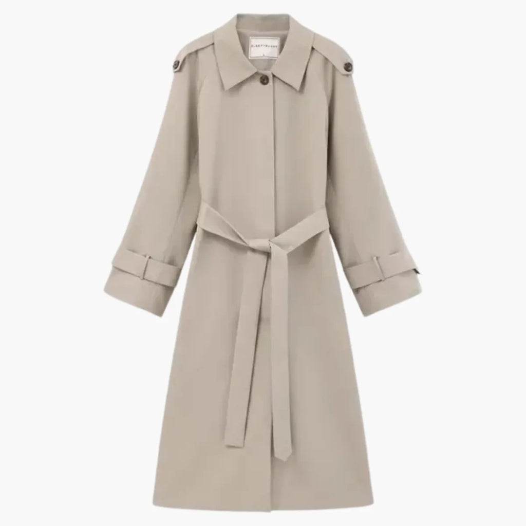 Raglan Sleeve Trench Coat