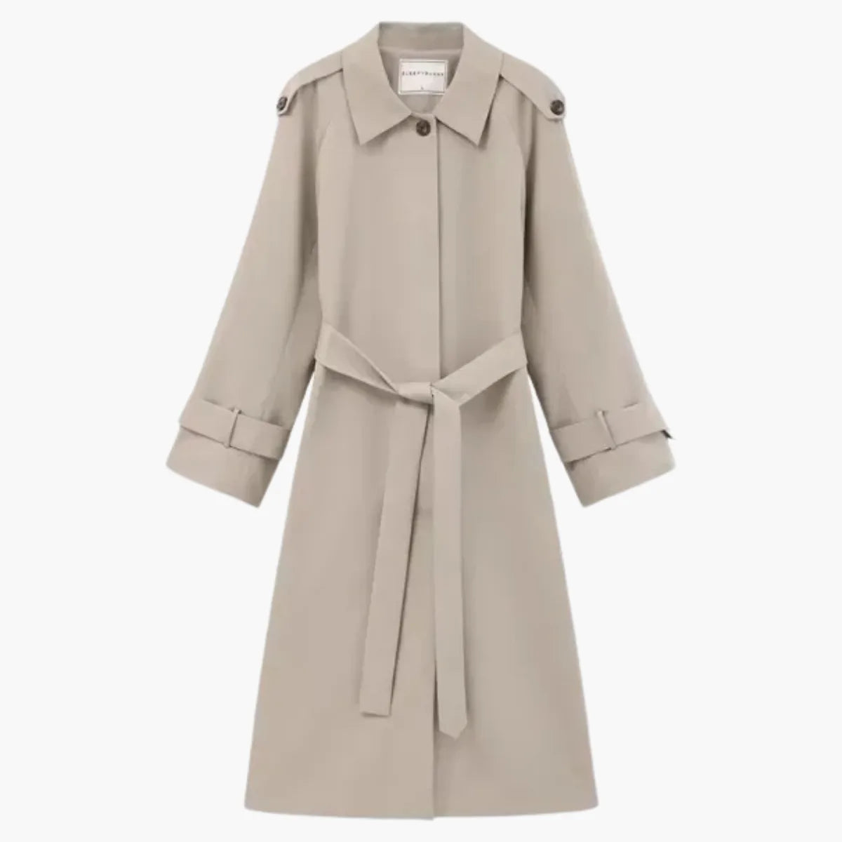 Raglan Sleeve Trench Coat