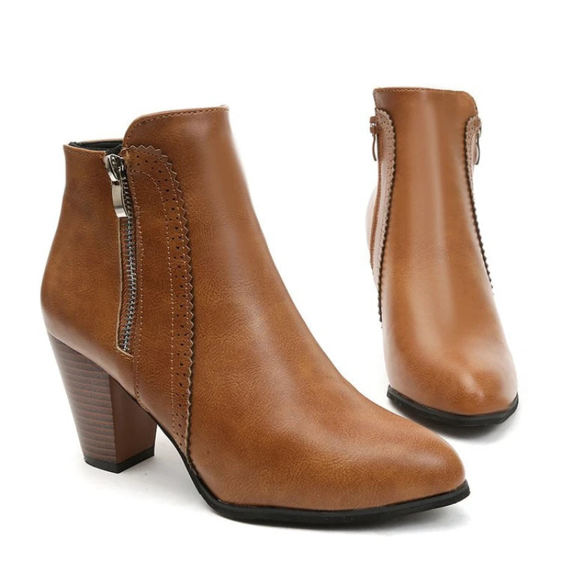 Retro Ankle Boots