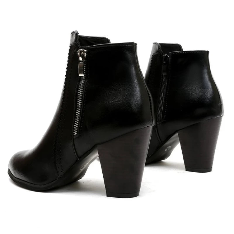 Retro Ankle Boots