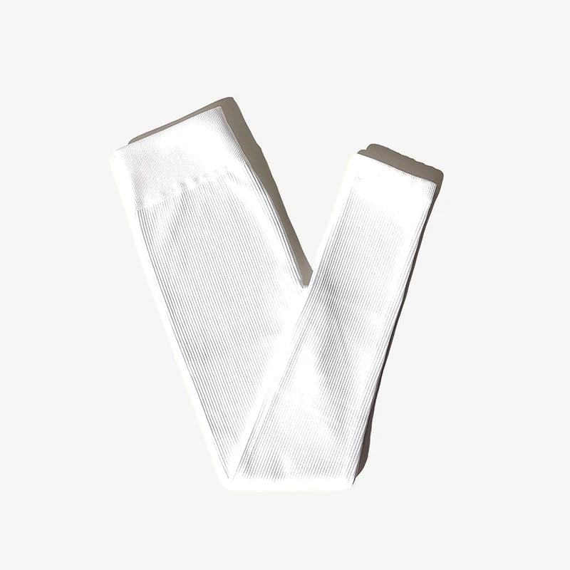 Ribbed Seamless High-Waist Leggings