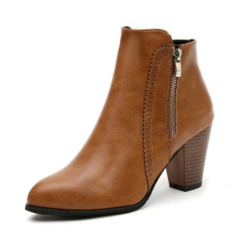 Retro Ankle Boots
