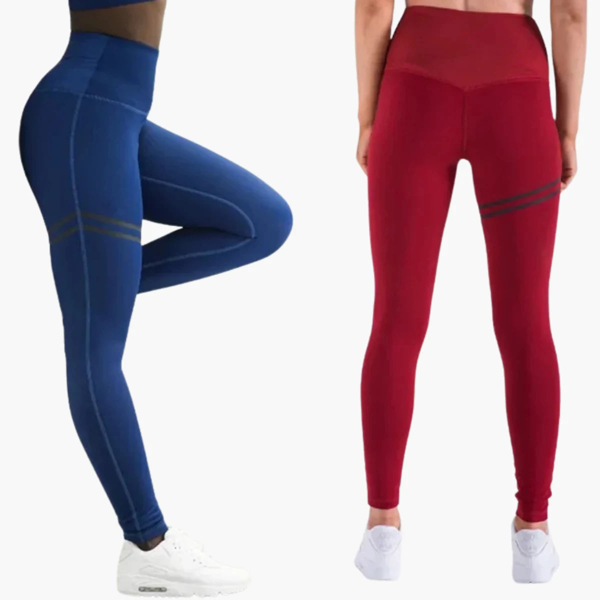 Printed High-Waist Fitness Leggings