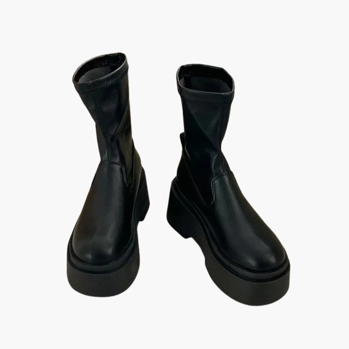 Platform Knee-High Boots