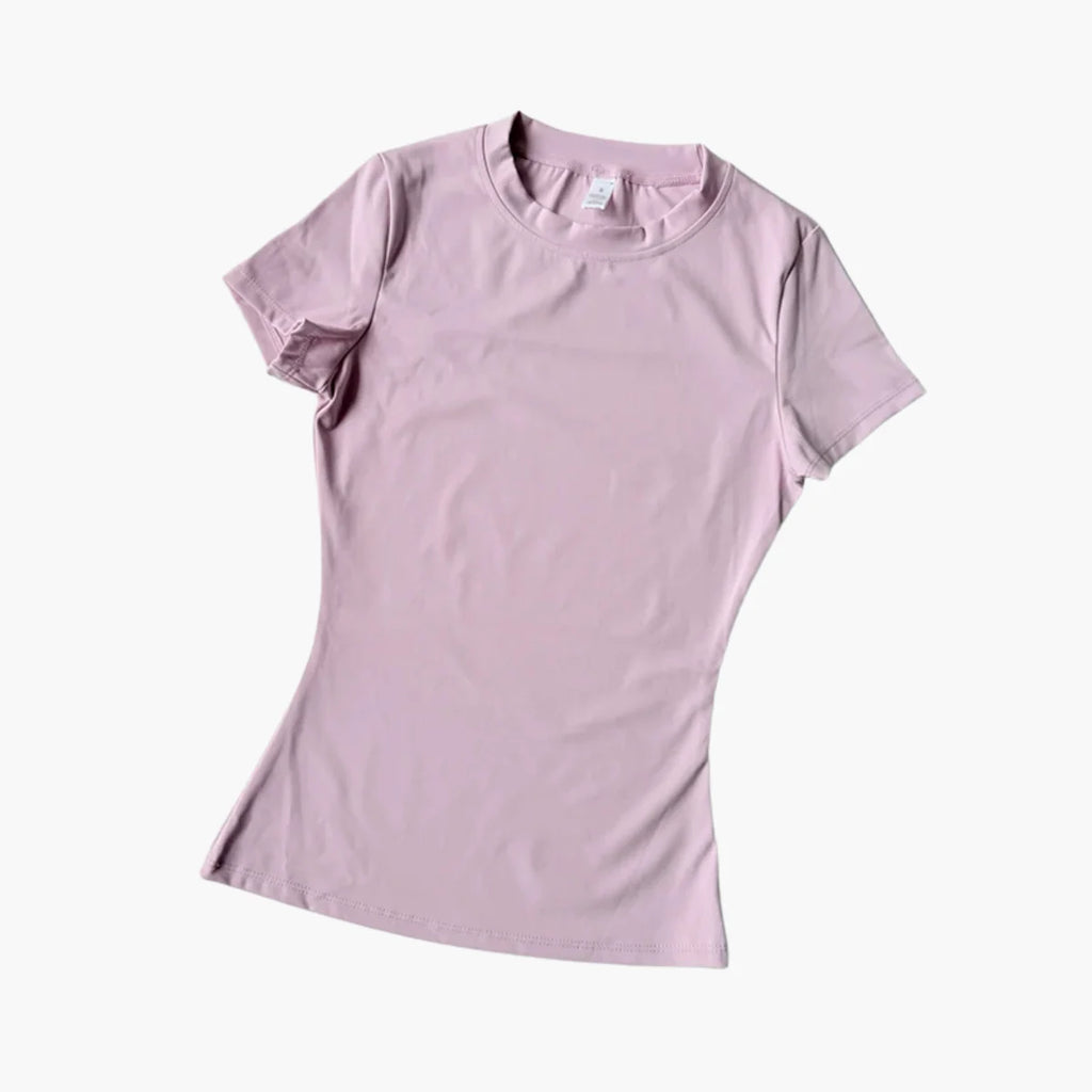 Quick-Dry Yoga T-Shirt – Short Sleeve