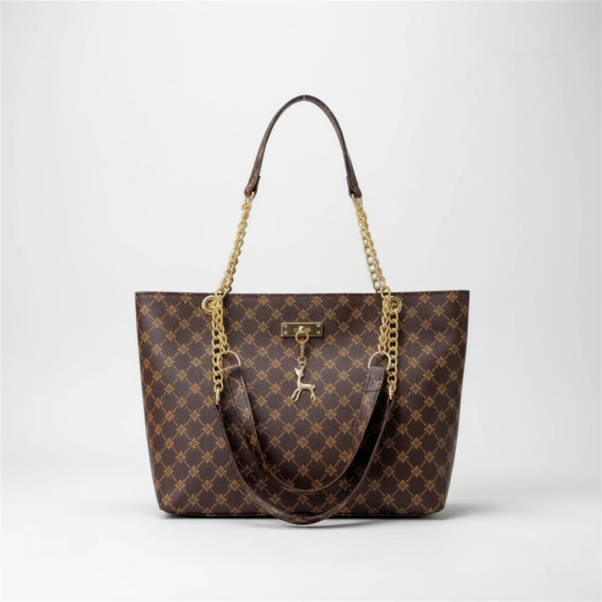 Leather Shoulder Tote