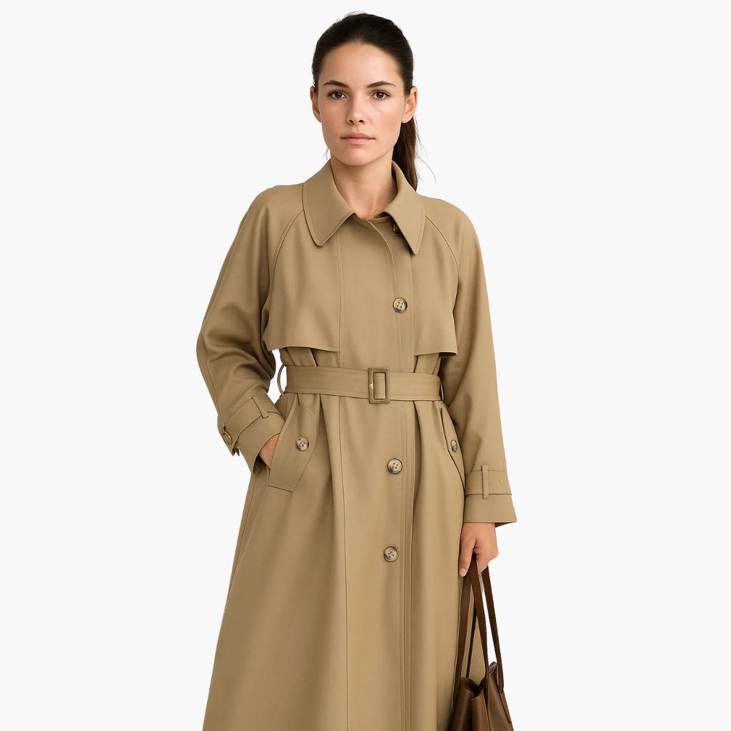 Long Trench Coat The Buttons