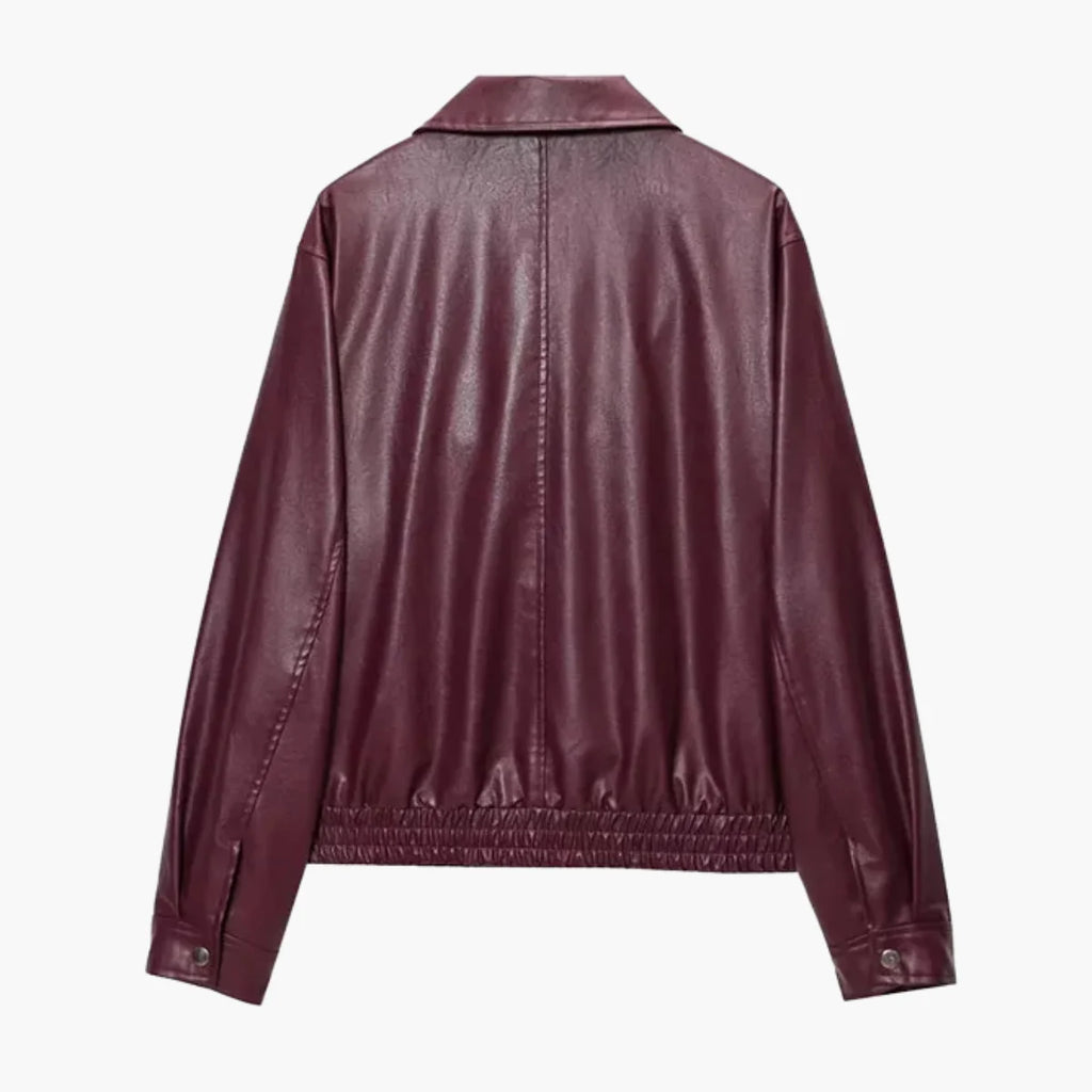 Vintage Faux Leather Jacket