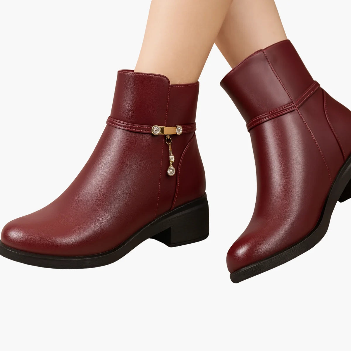 Genuine Leather Ankle Boots