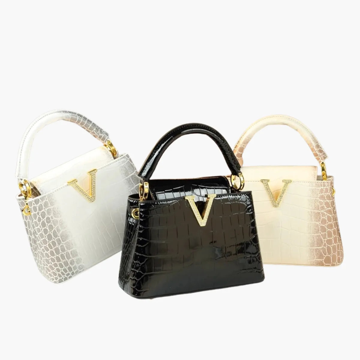 Crocodile Leather Bag