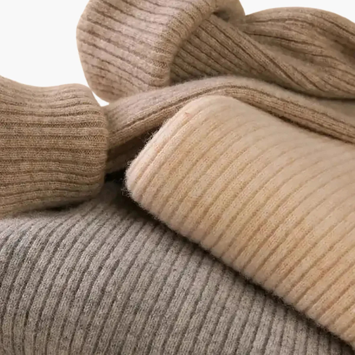 Soft Knit Turtleneck Sweater