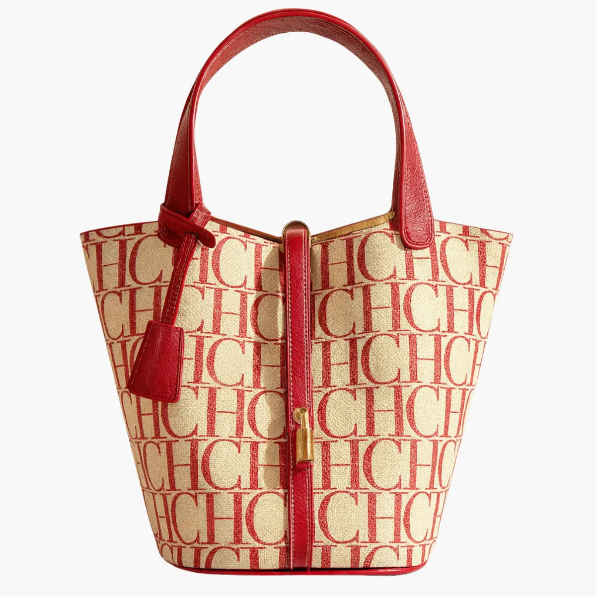 Luxury Jacquard PVC Tote Shoulder Crossbody Bag