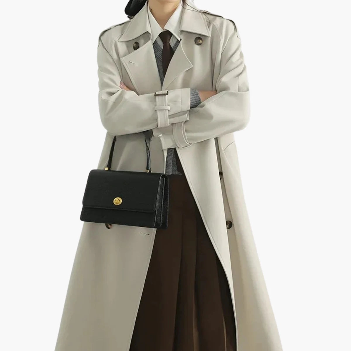 Double Breasted Trench Coat