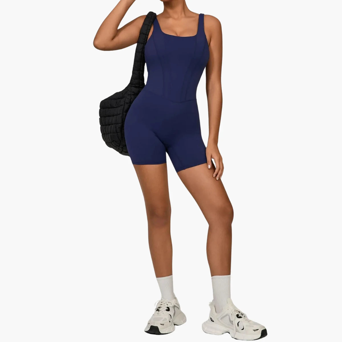 Seamless Quick-Dry Gym Romper