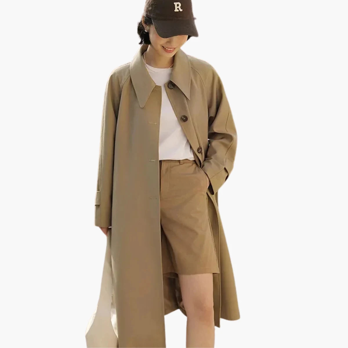 Single Breasted Wind Coat