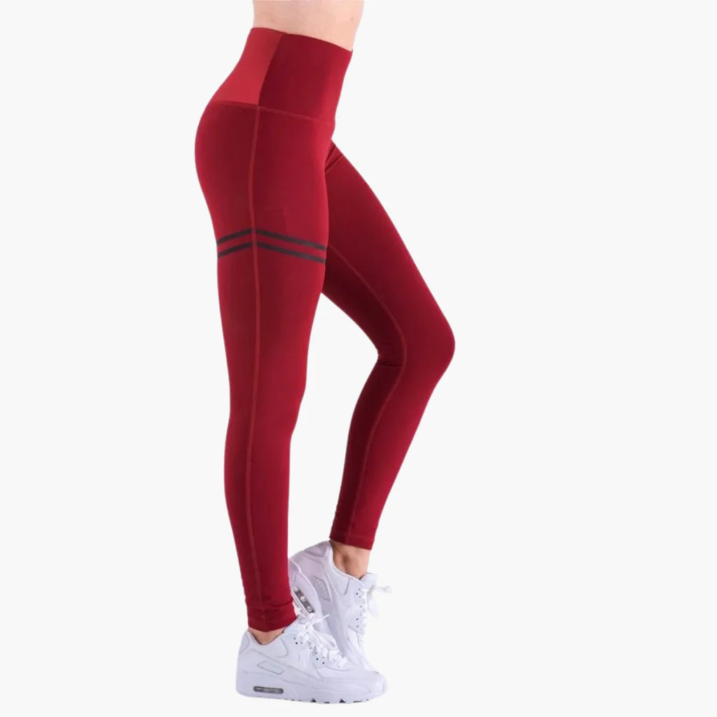 Printed High-Waist Fitness Leggings