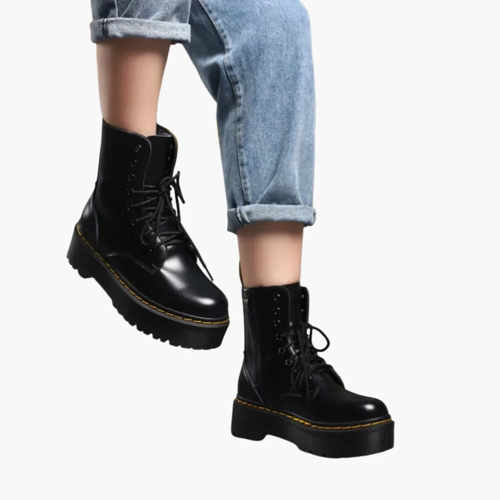 Platform Mid-Calf Boots