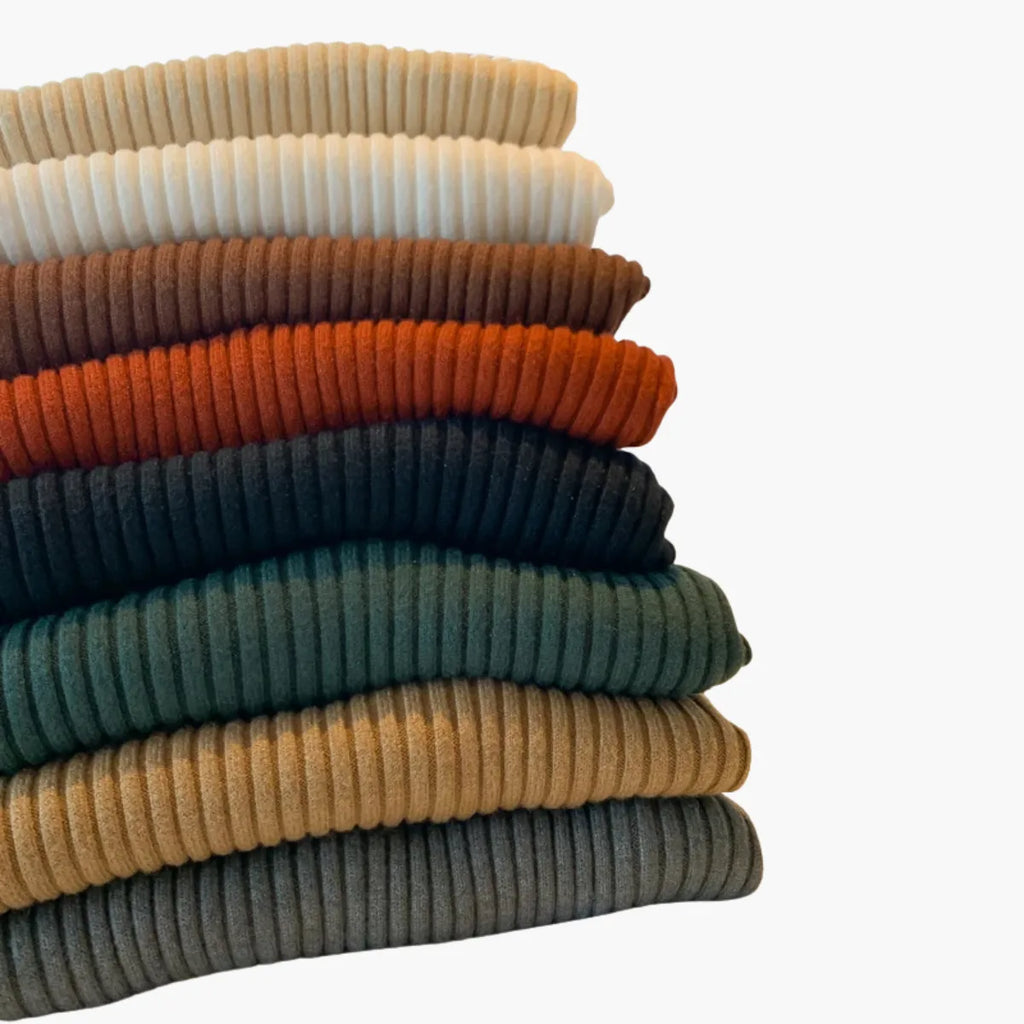 Winter Slim Knit Mock Neck Sweater