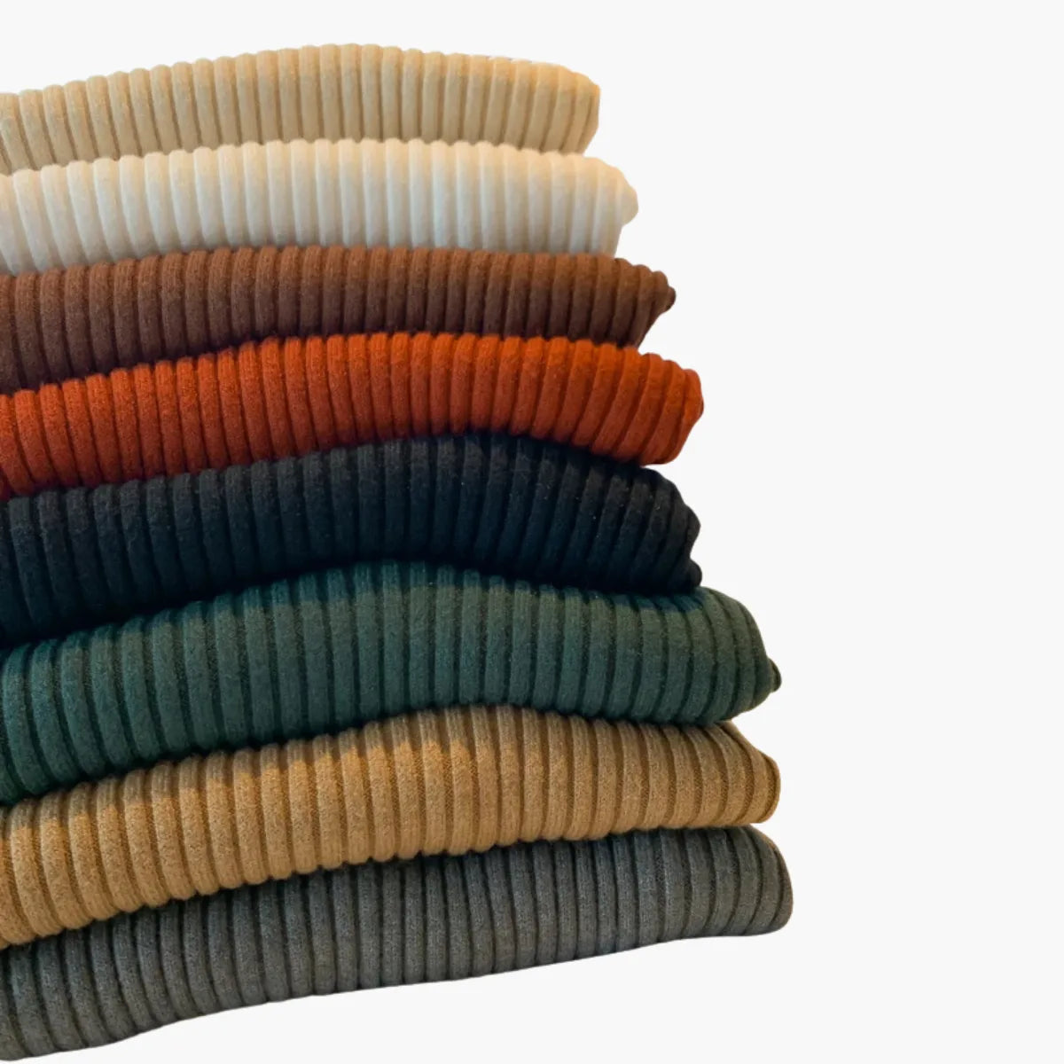 Winter Slim Knit Mock Neck Sweater