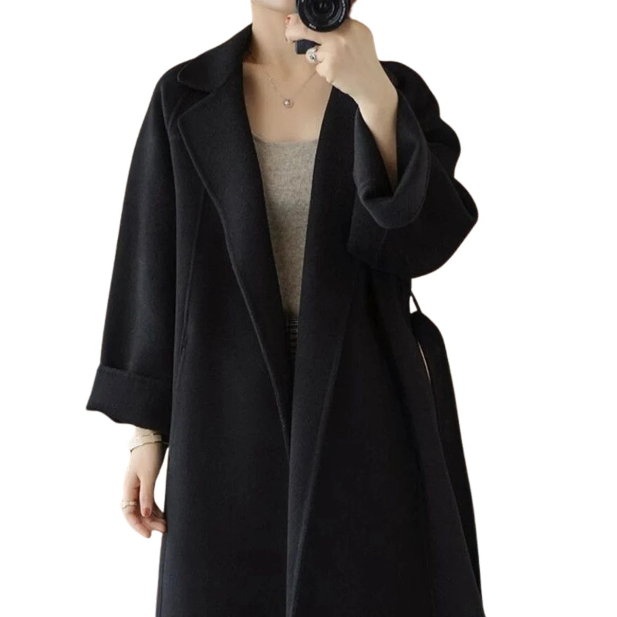 Double-Sided Wool Coat